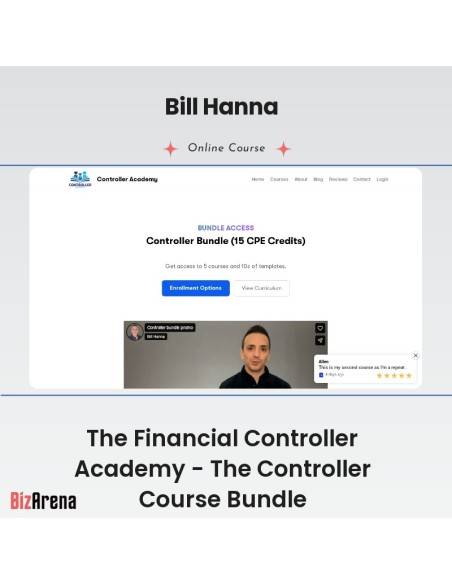 an image of Bill Hanna  - The Financial Controller Academy - The Controller Course Bundle 