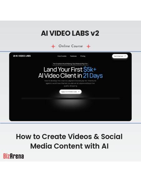 an image of AI VIDEO LABS v2 - How to Create Videos & Social Media Content with AI 