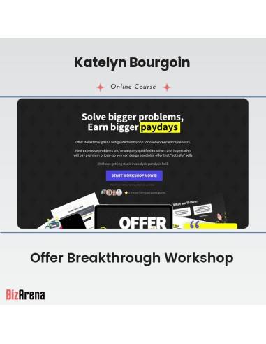 an image of Katelyn Bourgoin - Offer Breakthrough Workshop 