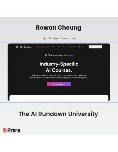 an image of Rowan Cheung - The AI Rundown University 
