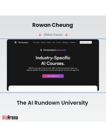 an image of Rowan Cheung - The AI Rundown University 