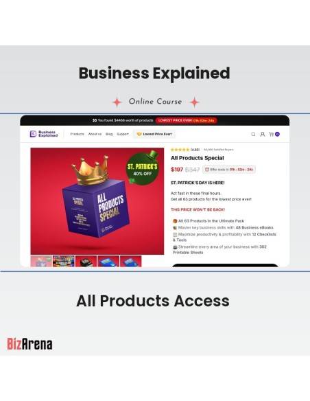 an image of Business Explained - All Products Access 