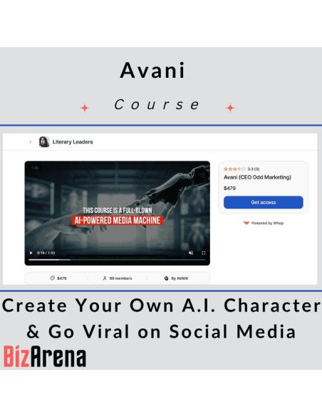 an image of Avani - Odd Marketing - Create Your Own A.I. Character & Go Viral on Social Media 