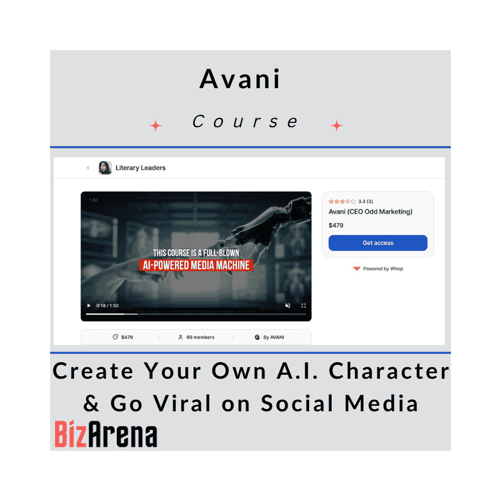Avani - Odd Marketing - Create Your Own A.I. Character & Go Viral on Social Media