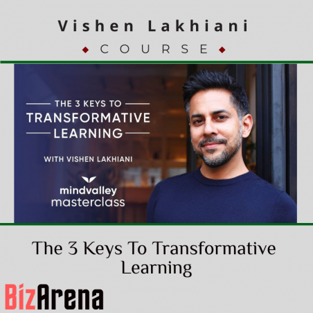 an image of Vishen Lakhiani ? The 3 Keys To Transformative Learning 