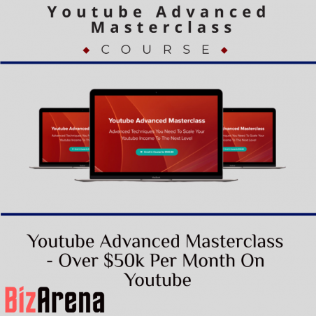 an image of Youtube Advanced Masterclass ? Over $50k Per Month On Youtube 