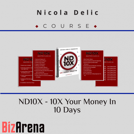 an image of Nicola Delic - ND10X - 10X Your Money In 10 Days [Updated] 