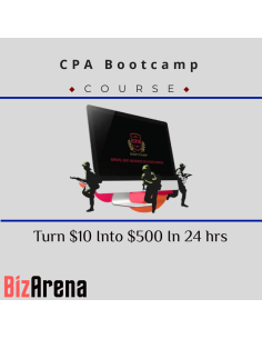 CPA Bootcamp - Turn $10 Into $500 In 24 hrs