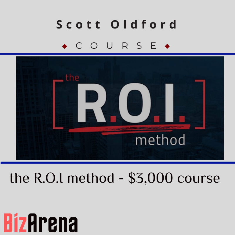 an image of Scott Oldford - the R.O.I method - $3,000 course 