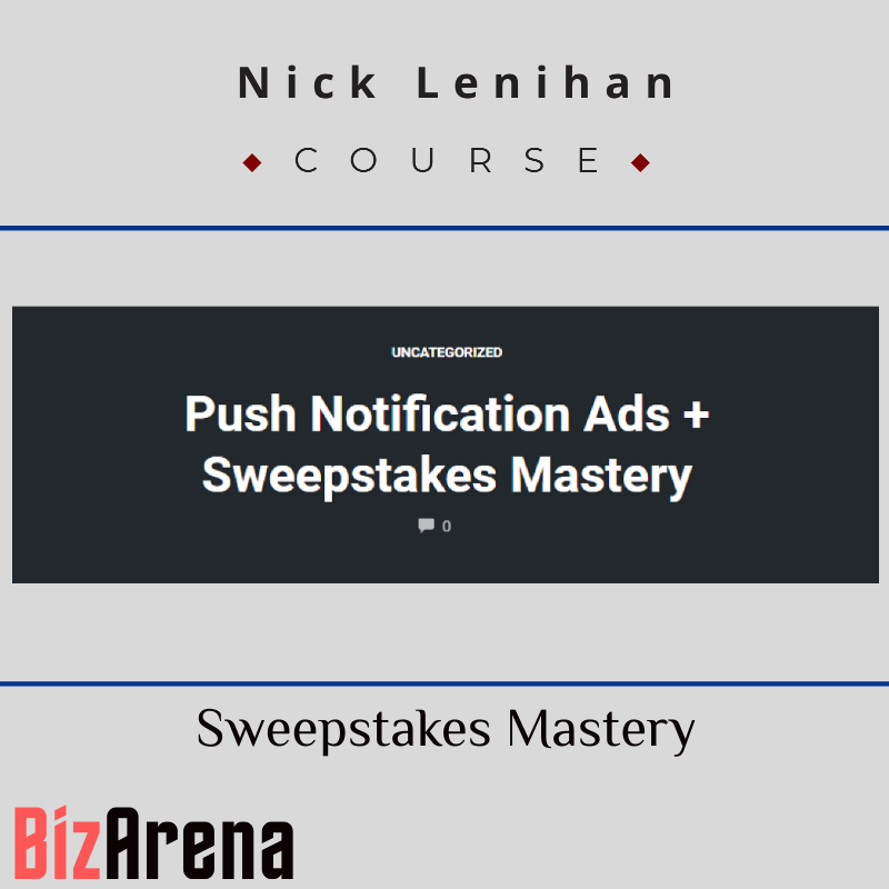 an image of Nick Lenihan - Sweepstakes Mastery 