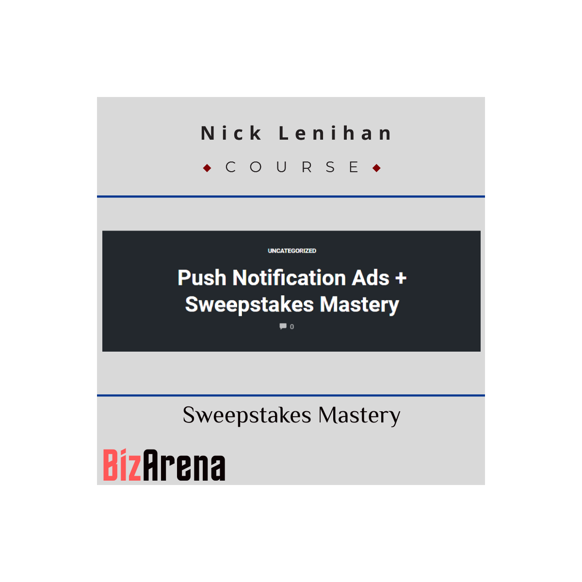 Nick Lenihan - Sweepstakes Mastery