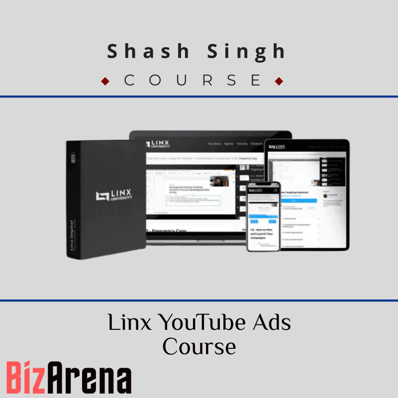 an image of Shash Singh ? Linx YouTube Ads Course 