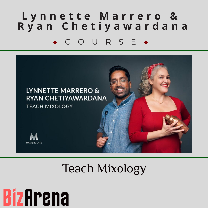 an image of Lynnette Marrero & Ryan Chetiyawardana - Teach Mixology 