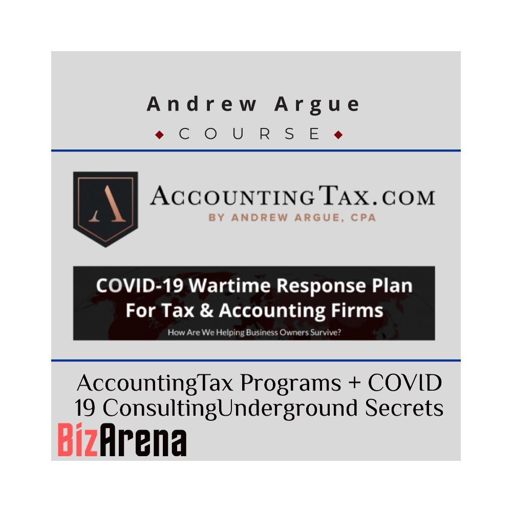 Andrew Argue - AccountingTax Programs + COVID 19 Consulting