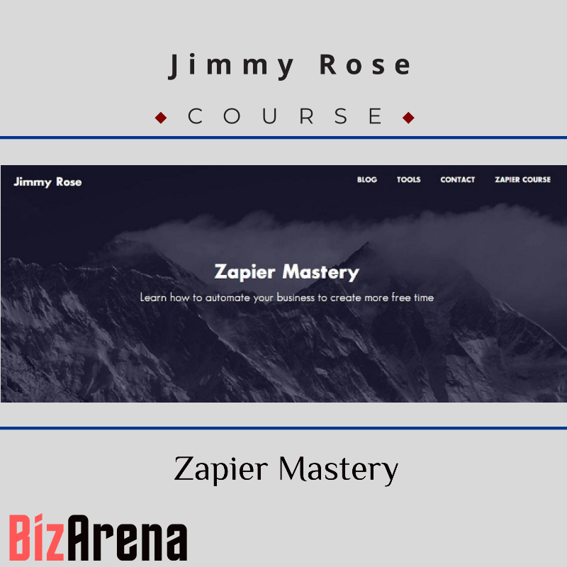 an image of Jimmy Rose - Zapier Mastery 