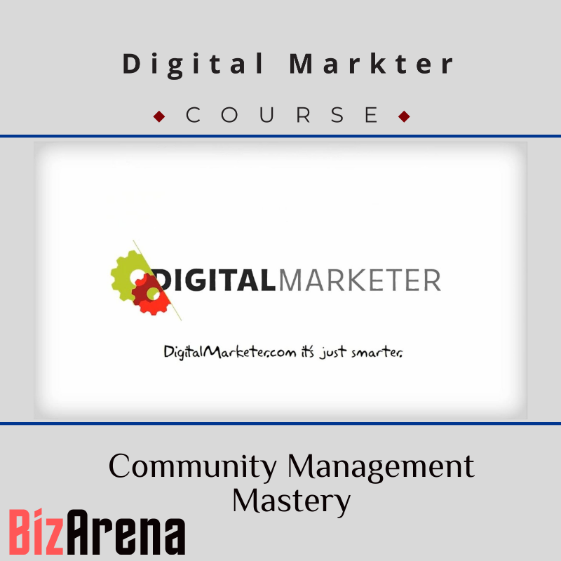 an image of DigitalMarkter - Community Management Mastery 