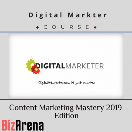 an image of Digital Marketer - Content Marketing Mastery 2019 Edition 