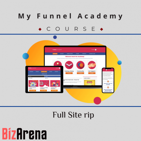 an image of My Funnel Academy - Full Site rip 