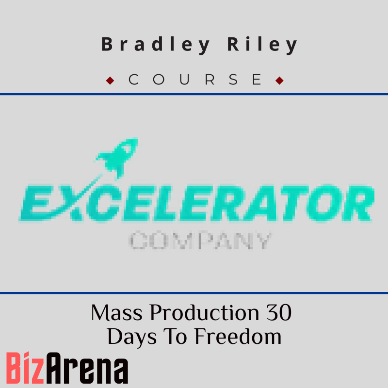 an image of Bradley Riley - Mass Production 30 Days To Freedom 