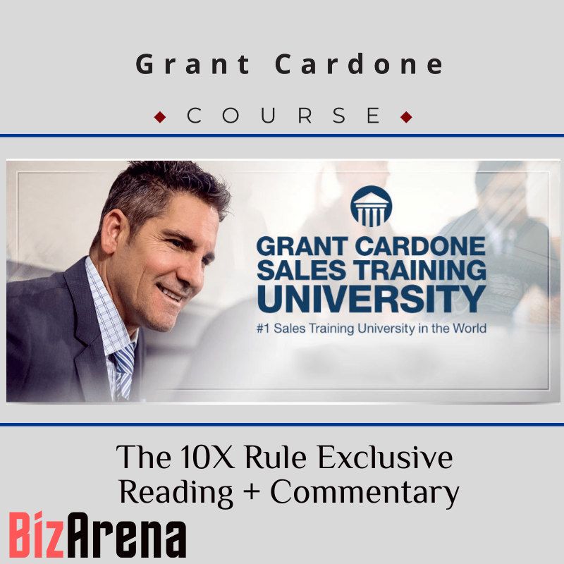 an image of Grant Cardone - The 10X Rule Exclusive Reading + Commentary 